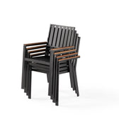 Dark Teak::Gallery::Transformer Patio Chairs