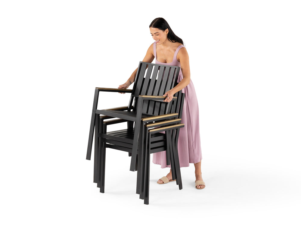 Natural Teak::Gallery::Transformer Patio Chairs