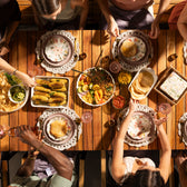 Natural Teak::Gallery::Transformer Patio Dining Set