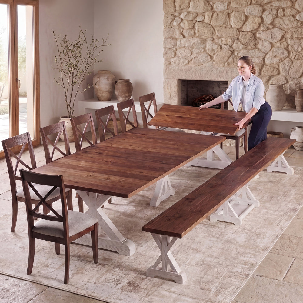 French Chestnut Patina White::Gallery