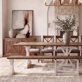 French Chestnut Patina White::Gallery