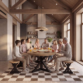 Belgian Oak Patina Black::Gallery