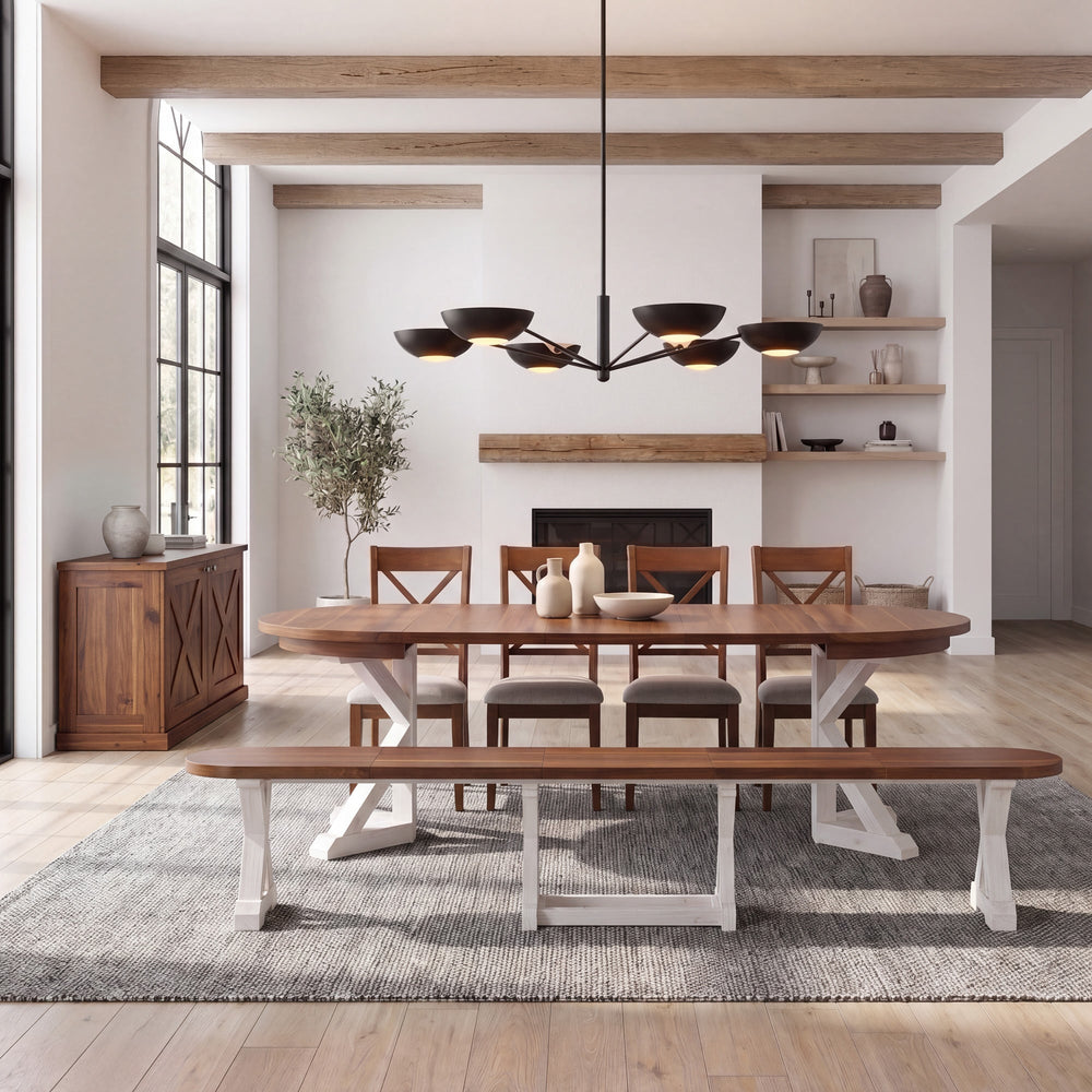 French Chestnut Patina White::Gallery