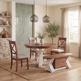 French Chestnut Patina White::Gallery