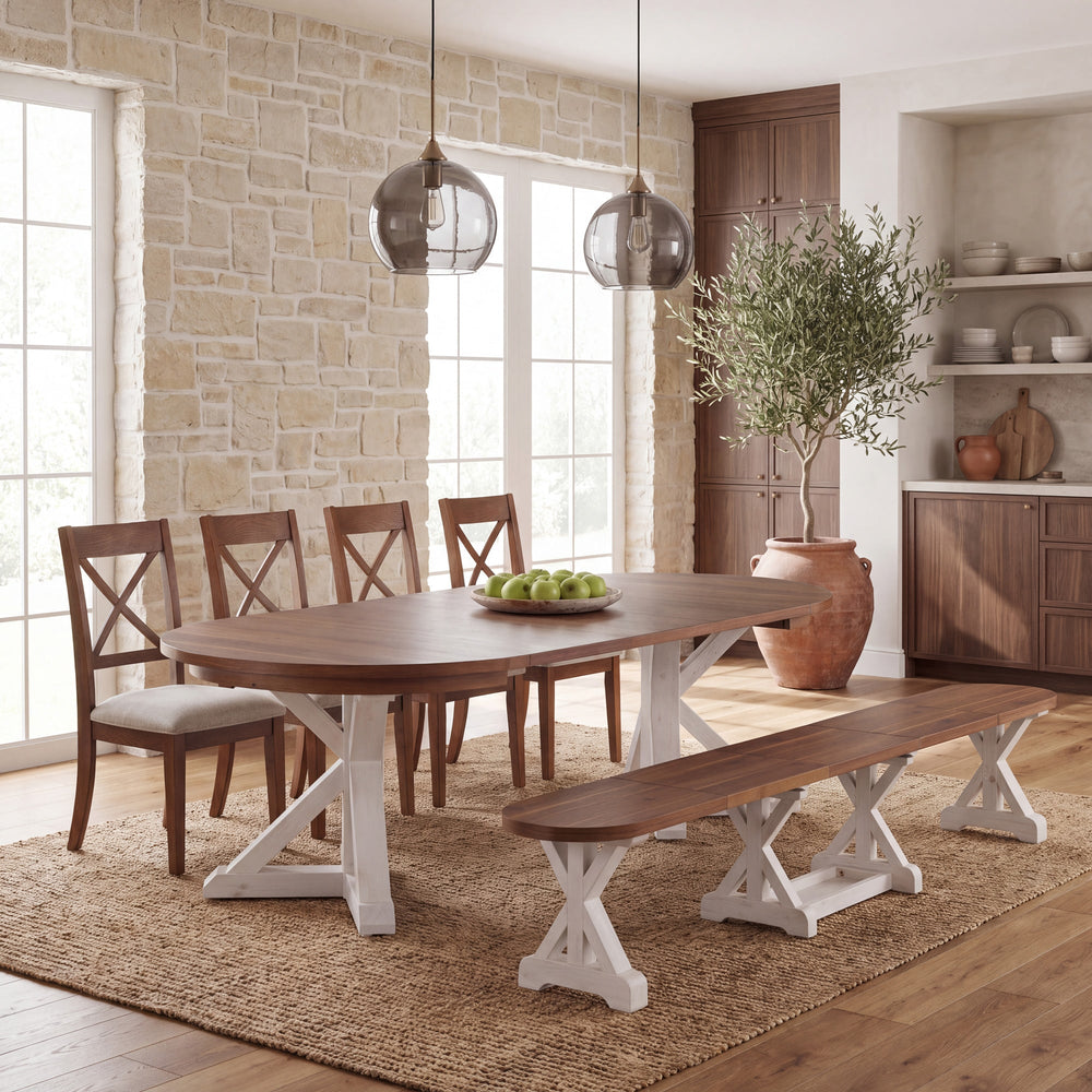 French Chestnut Patina White::Gallery
