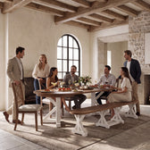 French Chestnut Patina White::Gallery