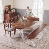French Chestnut Patina White::Gallery