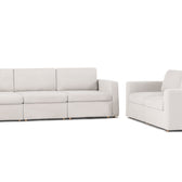 Ivory White Bouclé::Gallery