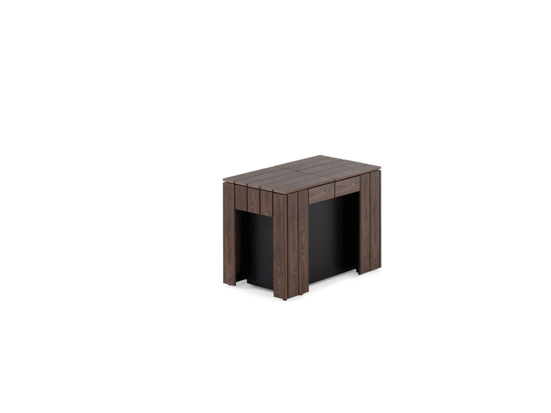 Dark Walnut - Black Frame::Gallery