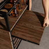 Dark Walnut - Black Frame::Gallery