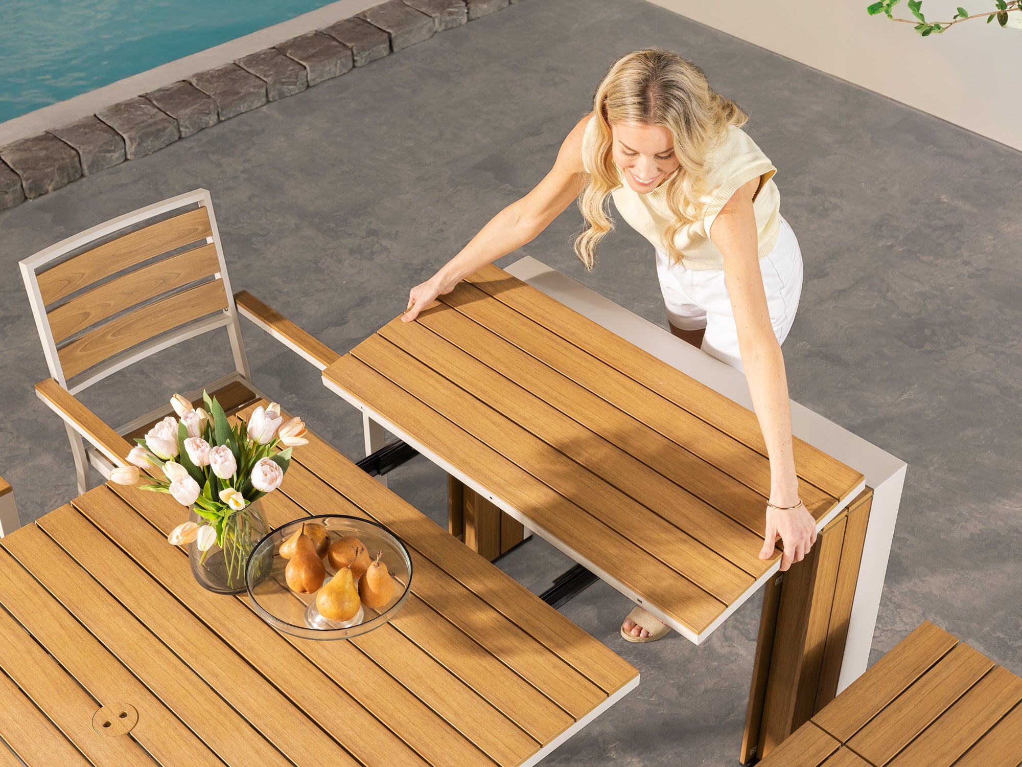 Round Dining Tables Sets with Bench | Transformer Table