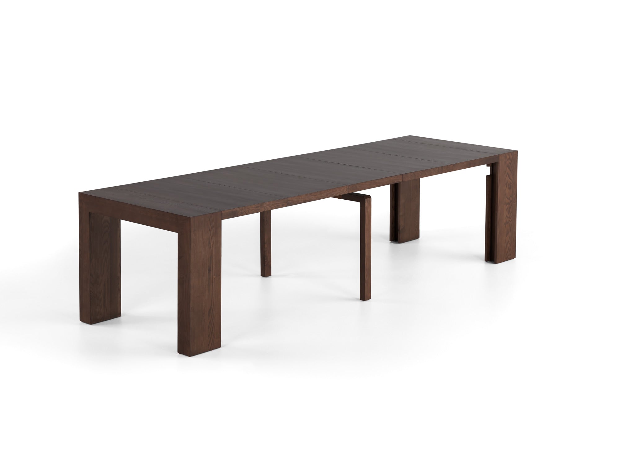 Extendable Dining Room Table Solid Wood | Transformer Table