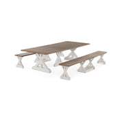 French Chestnut Patina White::Gallery