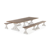 French Chestnut Patina White::Gallery