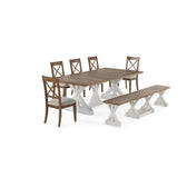 French Chestnut Patina White::Gallery