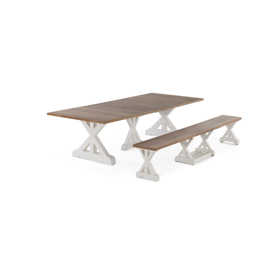 French Chestnut Patina White::Gallery