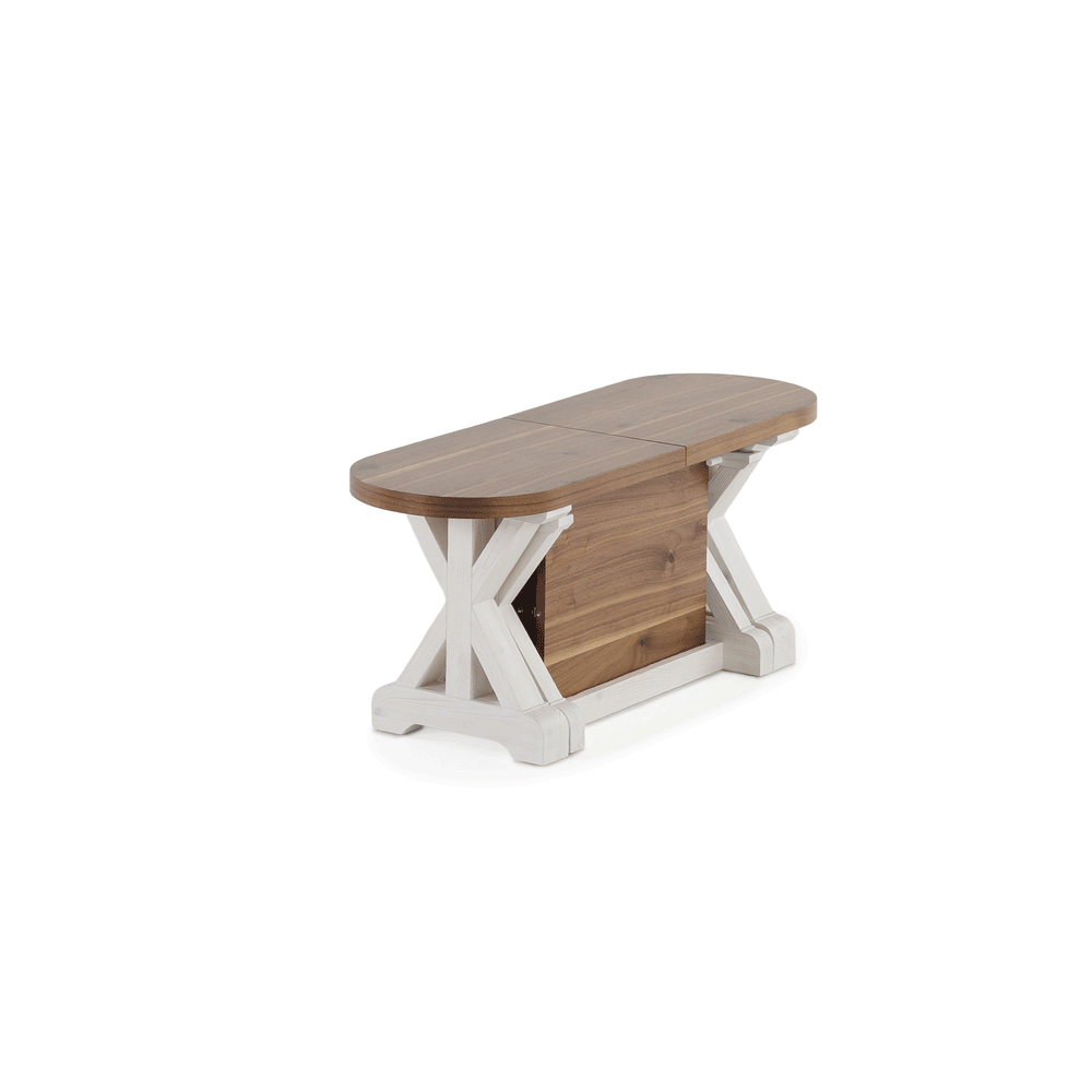 French Chestnut Patina White::Gallery