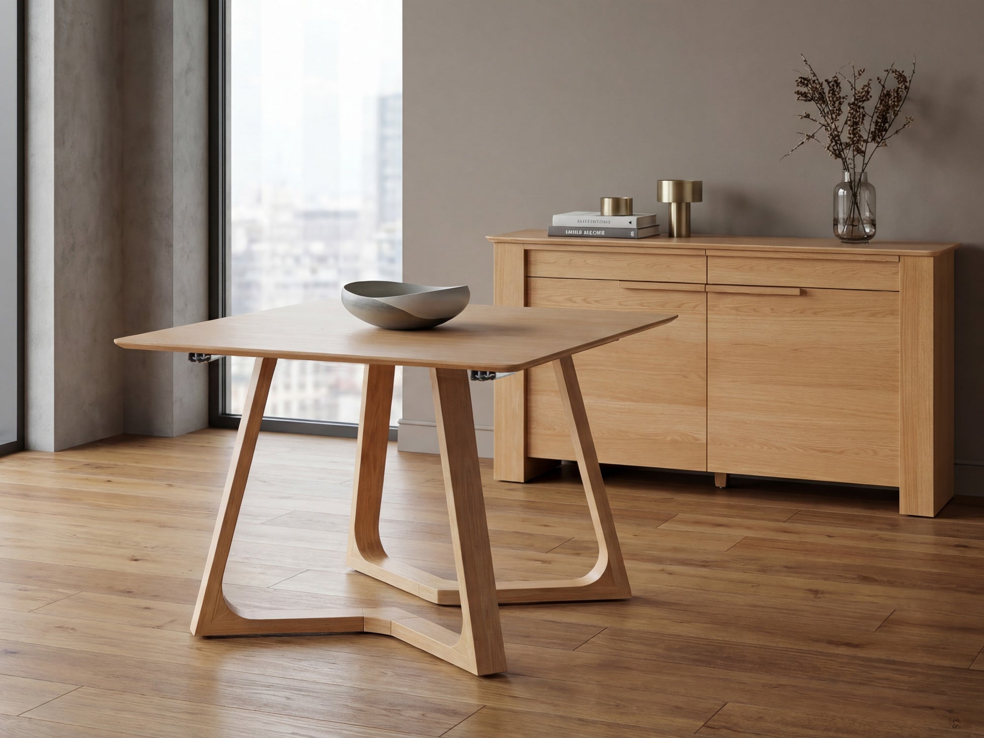 unico NORD ノルド diningtable W1250 B044 Nova Extendable Table - Solid Wood Extendable Table | TT CA