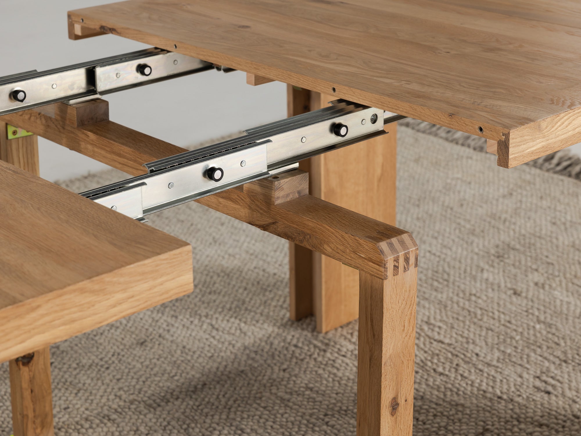Extendable Dining Room Table Solid Wood | Transformer Table