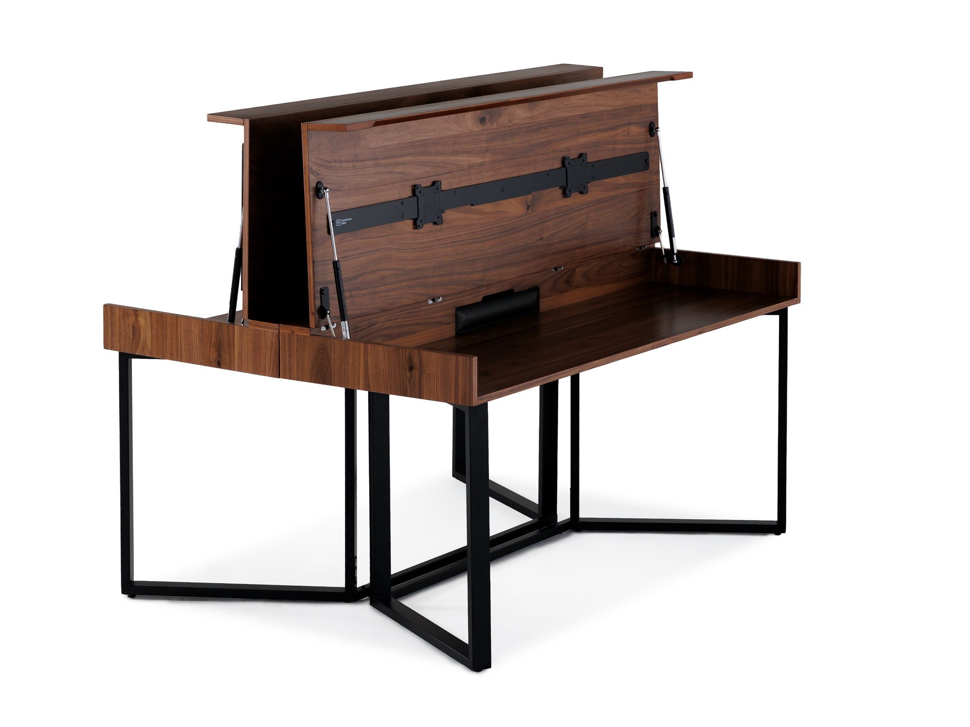 Transformer Table Computer Adjustable Table to Desk - Adjustable Double Desk | TT CA