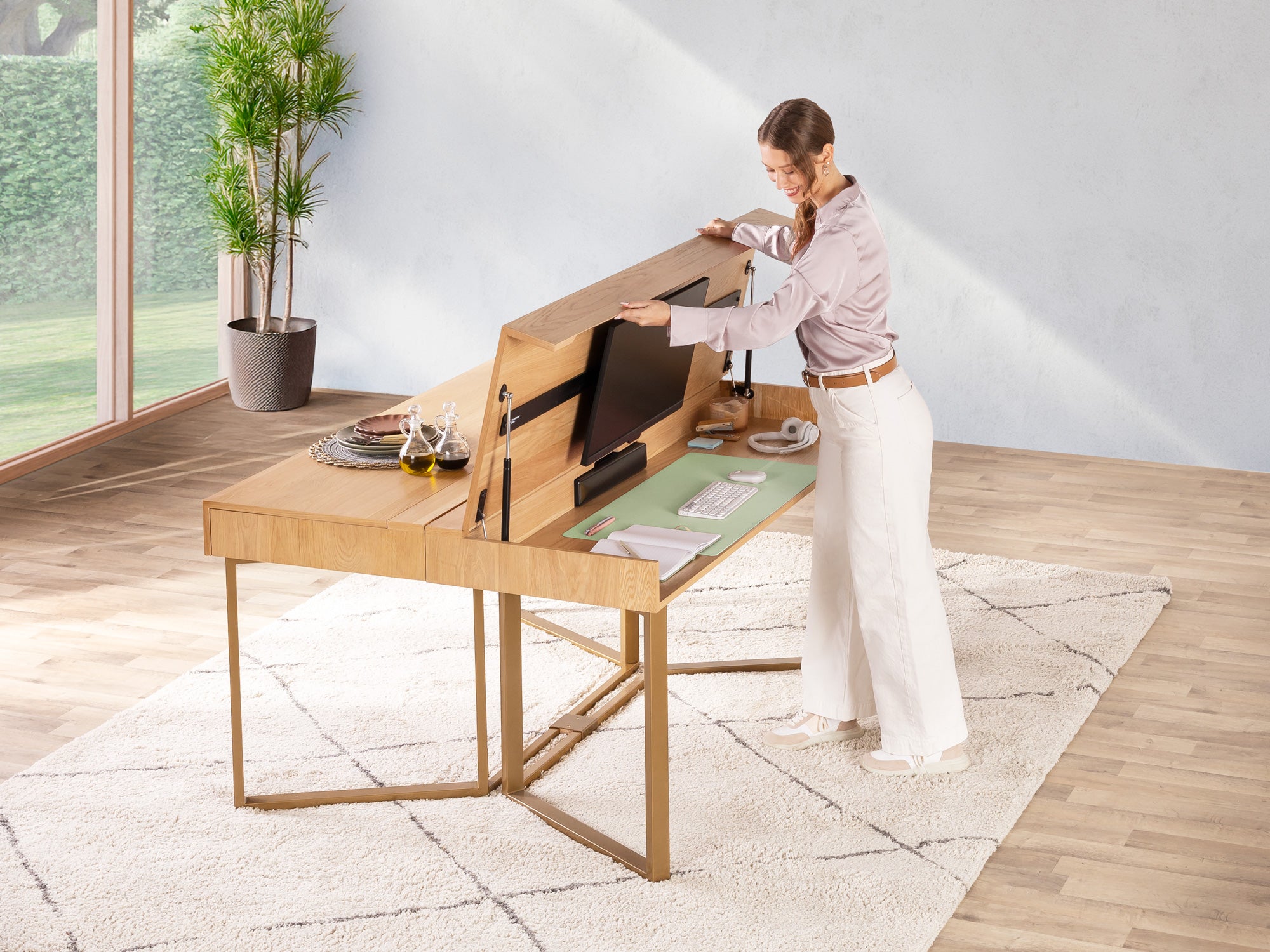 Table to Home Office Desks - Workstation | Transformer Table
